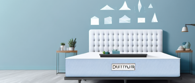 A cooling mattress with distinct layers to highlight its cooling technology